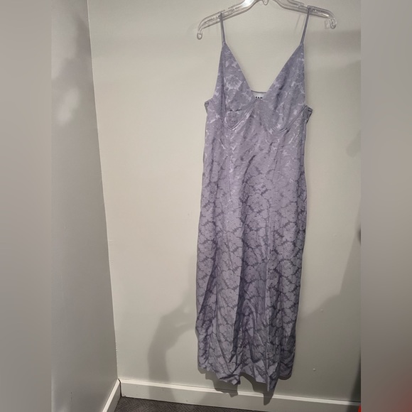 Ganni Jacquard Maxi Slip Dress - Picture 4 of 7